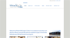 Desktop Screenshot of miraclehillssurgery.com